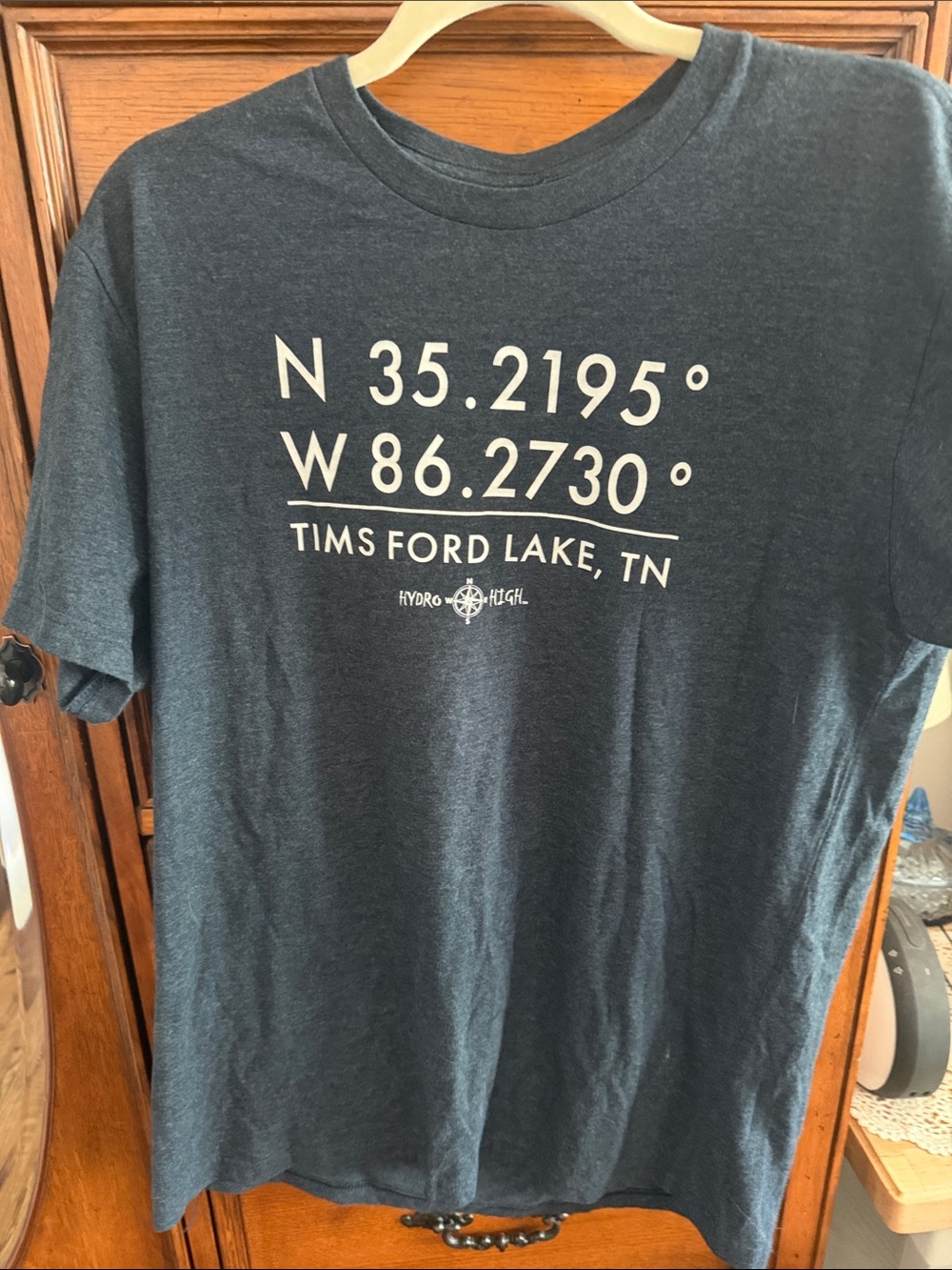 Others Follow Navy Coordinate Graphic Tee
